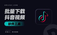 惊！竟然能一键批量下载抖音某博主全部视频，附工具下载及安装教程